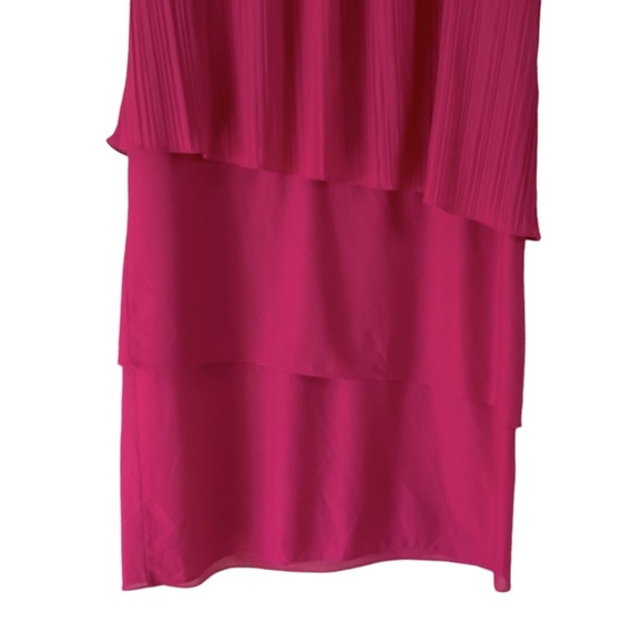 Sandi Dee Vintage Tiered Chiffon Dress 18W - Picture 10 of 10